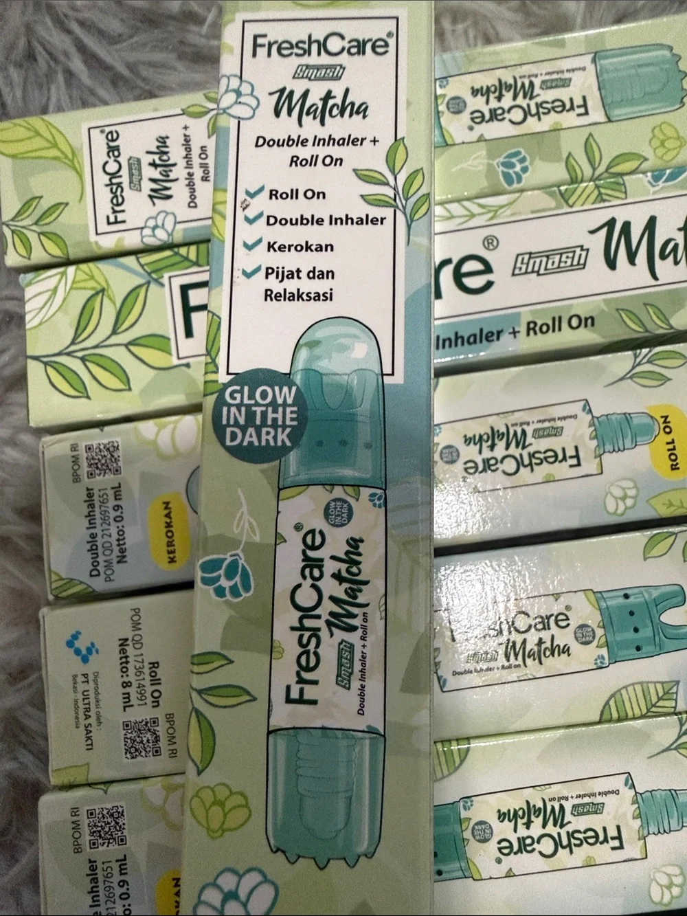 fresh matcha scented